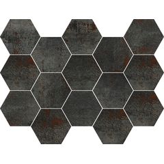 EBS Metalo hexagon 22,5x32,5 titanium