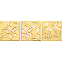 Picassojmix dekor 10x10 (set 3ks) žlutá
