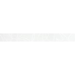 Rako Coral Listela 4,4x39,8 cm bílá WLAMH005