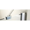 Ravak Chrome Sprchové dveře s pevným segmentem 100 cm, Alu/Transparent 0QVACC00Z1 CSD2-100 - galerie #2