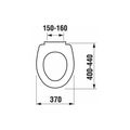 Jika Zeta WC sedátko termoplast H8932710000001 - galerie #1