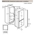 Electrolux ENN2812COW kombinovaná lednice - galerie #5