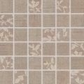 Rako Textile WDM05103 mozaika 4,7x4,7 hnědá mix