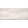 EBS Linen dekor 25x60 white