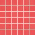 Rako Tendence WDM06053 mozaika 4,7x4,7 červená