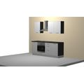 Kuchyně EBS Next 2 m, bílá/santuro antracit - galerie #6