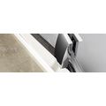 Ravak Pivot Sprchové dveře se segmentem 110 cm Transparent bílá PDOP2-110 03GD0100Z1 - galerie #3