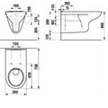 Jika Deep WC závěsné invalidní prodloužené H8206420000001 - galerie #1