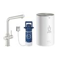 GROHE Red Duo  a bojler velikosti M, Supersteel 30327DC1