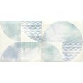 Rako Retro WITMB523 dekor 19,8x39,8 zeleno-modrá - galerie #1
