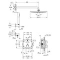 Grohe Grotherm Sprchový systém s podomítkovou bateriíí, chrom 34731000 - galerie #1
