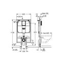 Grohe Rapid SL Modul pro WC s nádržkou 80 mm  38994000 - galerie #1