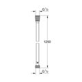 Grohe Silverflex Sprchová hadice twistfree 125 cm,, Hard Graphite lesk 28362A00 - galerie #1