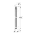 Relexaflex Metal Longlife kovová Sprchová hadice 200 cm, 28145000 - galerie #1