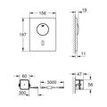 Grohe Tectron Skate infračervená elektronika pro wc nádržky 37419000 - galerie #1
