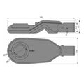 Alcadrain Extra-nízký sifon DN40 pro žlab APZ2012 a APZ2022, P142  - galerie #1