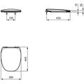 Ideal Standard Dea WC sedátko ultra ploché softclose T676701 - galerie #2