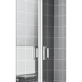 Kermi Cada XS Sprchové dveře 90 cm, stříbrná serigrafie CKPTD09020VVK - galerie #1