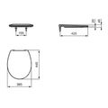 Ideal Standard WC sedátko bílé E131701 - galerie #3