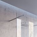 Ravak W SET-100 Wall/Corner kovová vzpěra 100 cm, chrom GWD01000A095 - galerie #1