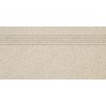 Rako Taurus Granit TCPSA061 schodovka 30x60 tmavě béžová