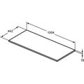 Ideal Standard Connect Air Deska pod umyvadlo 100,4x44,2x1,8 cm hnědá mat E0851VY - galerie #1