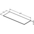 Ideal Standard Connect Air Deska pod umyvadlo 120,4x44,2x1,8 cm světle šedá lesk E0852EQ - galerie #1