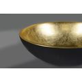Sapho Murano Black-Gold Umyvadlová mísa 40 cm, sklo černá/zlatá AL5318-77 - galerie #4