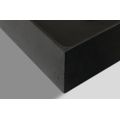 Sapho Formigo Umyvadlová mísa beton 47,5x13,5x36,5 cm, včetně výpusti, antracit FG016 - galerie #4