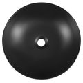 Sapho Rondane Umyvadlo na desku 40x14 cm, matná černá AR435B - galerie #3