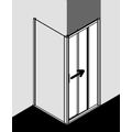Kermi Cada XS Sprchové dveře 70 cm, 3-dílné, pravé, stříbrná CKG3R07020VPK - galerie #1
