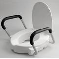 Ridder WC sedátko zvýšené 10 cm, s madly, bílá A0072001 - galerie #3