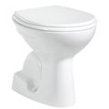 Aqualine WC mísa samostatně stojící 36x54 cm, spodní odpad, bílá TP340