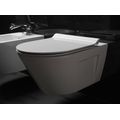 Sapho NORM/Pura WC sedátko SLIM soft close, bílá/chrom MS86CSN11 - galerie #3