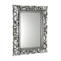 Sapho Scule Zrcadlo v rámu 70x100 cm, stříbrná IN156