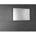 Sapho Sort Zrcadlo 100 x 70 cm s LED podsvícením, černá mat ST100 - galerie #2