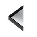 EBS Noe Zrcadlo s rámem 120x60 cm, černá matná - galerie #1