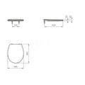 Ideal Standard WC sedátko Softclose bílé E131801 - galerie #1