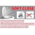 GSI Classic WC sedátko Soft Close, bílá/bronz MSB87CN11 - galerie #4