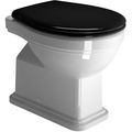 GSI Classic WC sedátko Soft Close černá/chrom MSC87CN20 - galerie #2