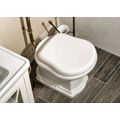 Kerasan Retro WC sedátko, bílá/bronz 109301 - galerie #3
