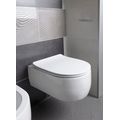 Kerasan Flo WC sedátko SLIM Soft Close, bílá 319101 - galerie #1