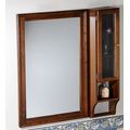 Sapho Retro Skříňka k zrcadlu 25x115x20 cm, buk- levá 1700 - galerie #3