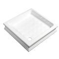 Kerasan Retro Keramická sprchová vanička čtverec 90x90x20 cm, bílá 133801 - galerie #1