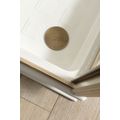 Kerasan Retro Keramická sprchová vanička čtverec 90x90x20 cm, bílá 133801 - galerie #8