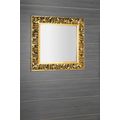 Sapho Zeegras Zrcadlo v rámu 90x90 cm, zlatá IN416 - galerie #1