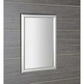 Sapho Esta Zrcadlo v rámu 58x78 cm, stříbrná s proužkem NL395 - galerie #1