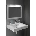 Sapho Mitra Zrcadlo v rámu 72x52 cm, bílá MT191 - galerie #1