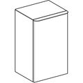 Geberit Smyle Square Boční skříňka 36 cm pravá, bílá 500.359.00.1 - galerie #4