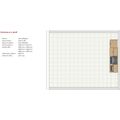 EBS TIME kuchyňský blok 2,4 m, bílá lesk/dub arlington - galerie #6